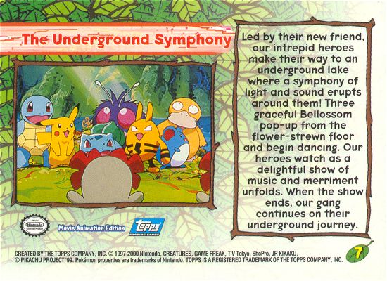 The Underground Symphony Rückseite