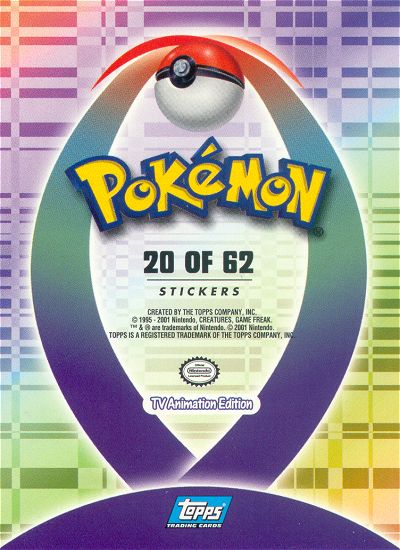Togepi Rückseite