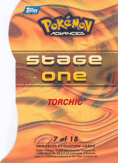 Torchic Rückseite