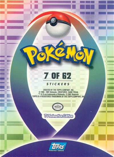 Totodile Rückseite
