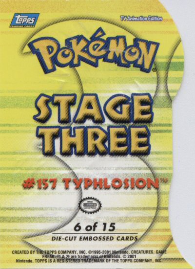 Typhlosion Rückseite