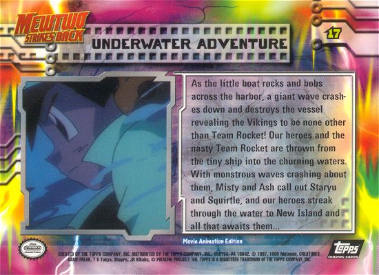 Underwater Adventure Rückseite