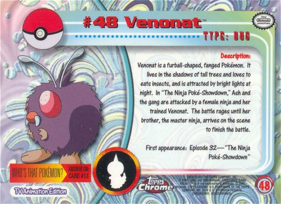 Venonat Rückseite
