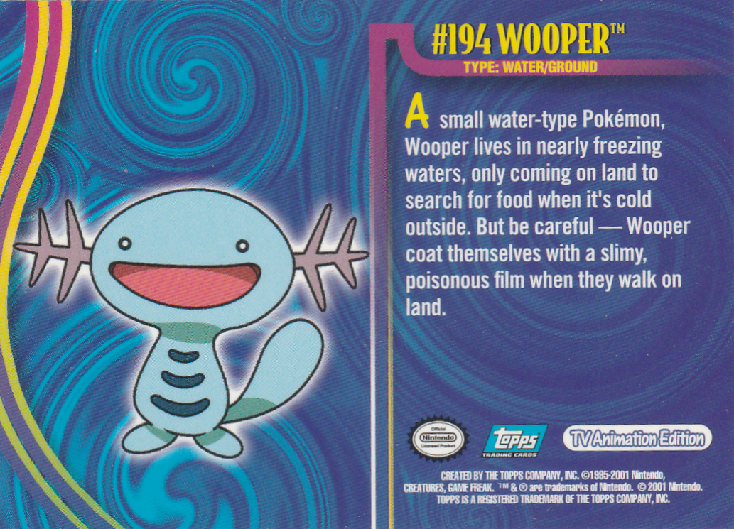 Wooper Rückseite