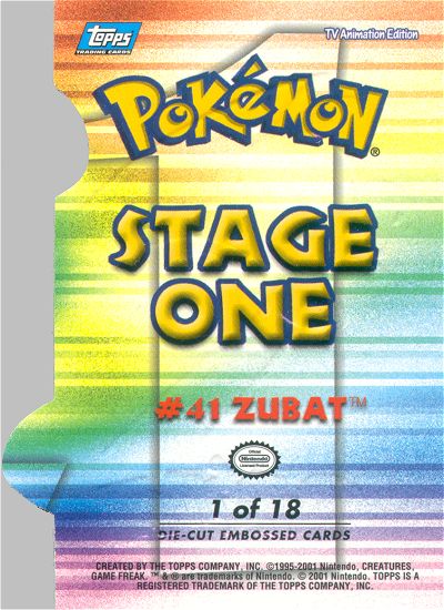 Zubat Rückseite