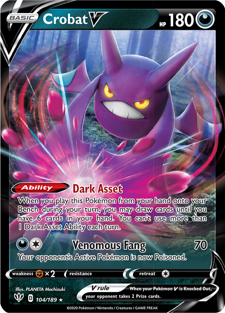 Crobat V - 104 - Darkness Ablaze