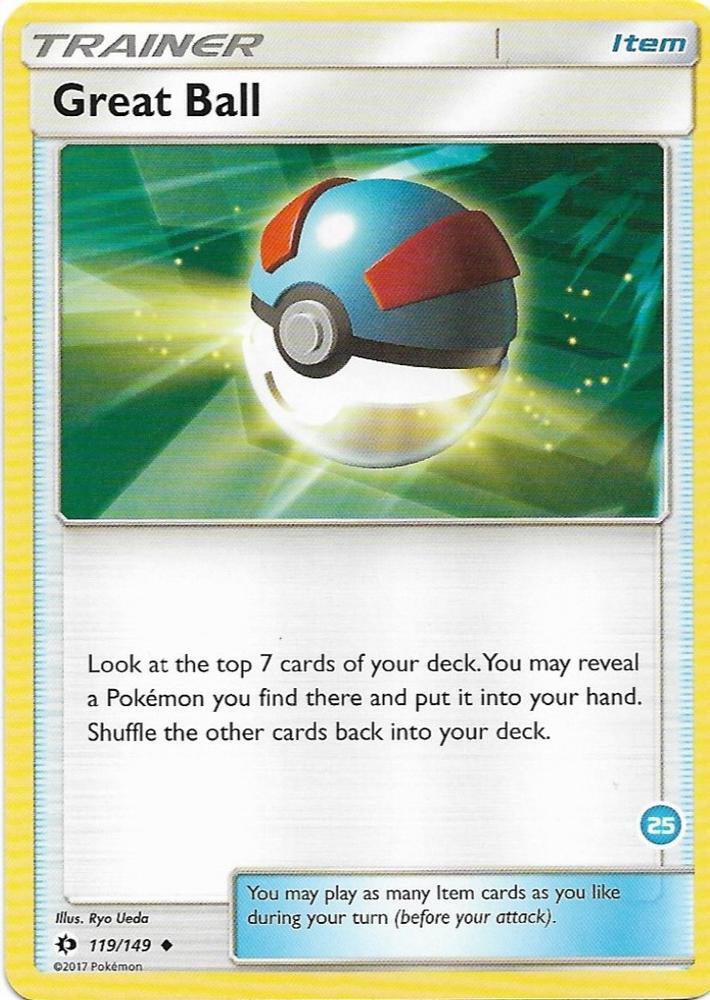 Great Ball 25 Alolan Ninetales Half Deck