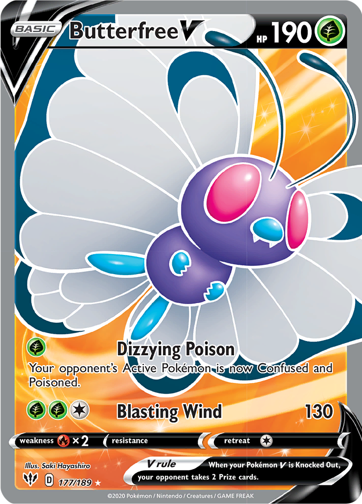 Butterfree V - 177 - Darkness Ablaze