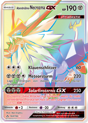 Abendmähne-Necrozma-GX - 163 - Ultra-Prisma