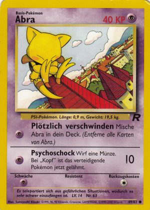 Abra - 49 - Team Rocket