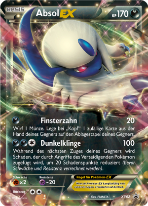 Absol-EX - XY62 - XY Promos