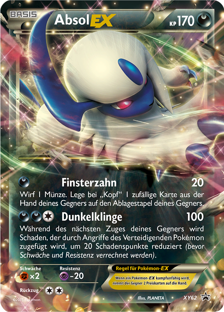 Absol-EX - XY62 - XY Promos
