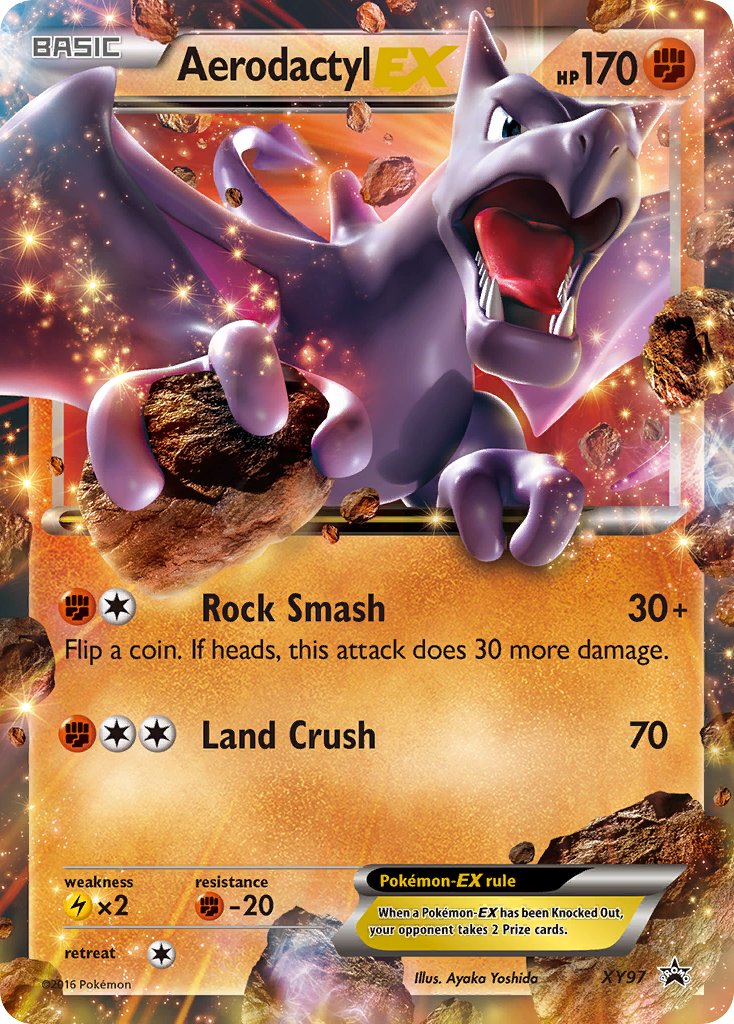 Aerodactyl-EX - XY97 - XY Promos
