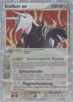 Aggron ex - 89 - Crystal Guardians