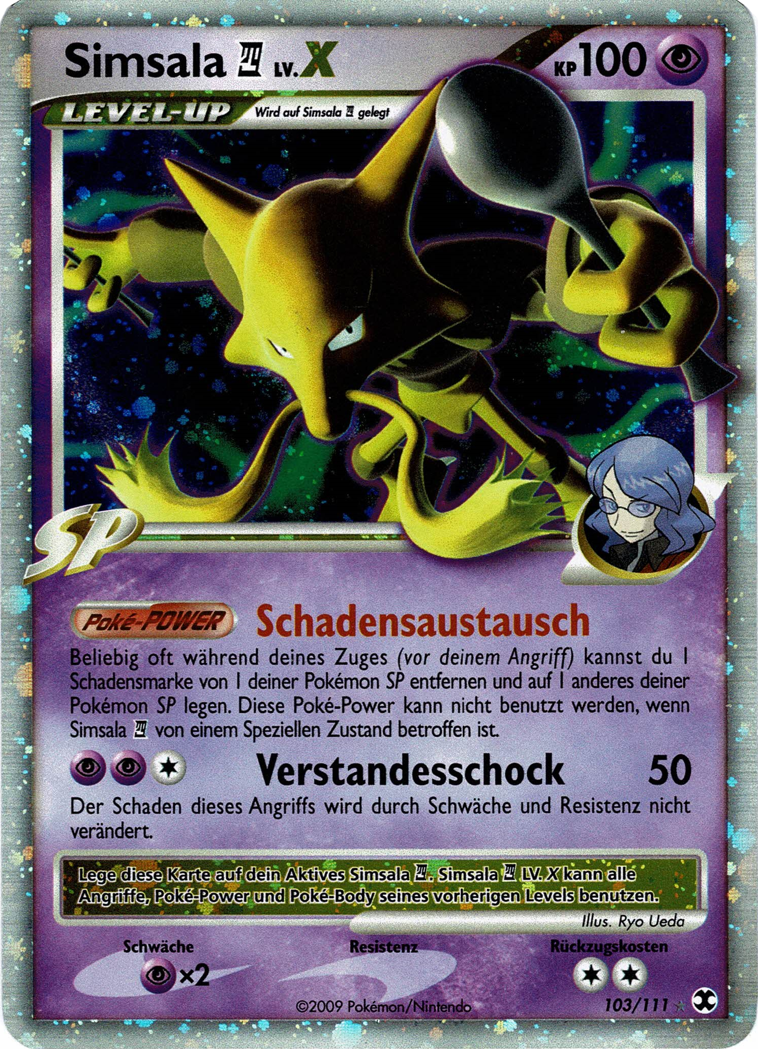 Alakazam E4 LV.X - 103 - Aufstieg der Rivalen