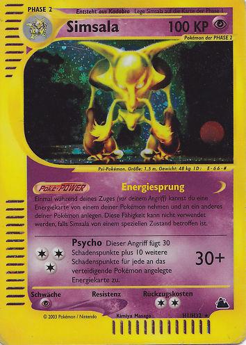 Alakazam - H01 - Skyridge
