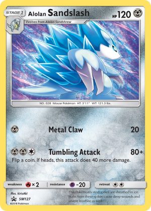 Alolan Sandslash - SM127 - Sun & Moon Promos