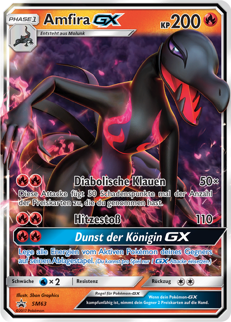 Amfira-GX - SM63 - Sun & Moon Promos
