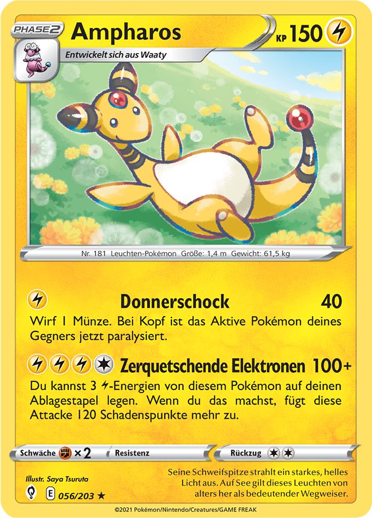 Ampharos - 56 - Drachenwandel