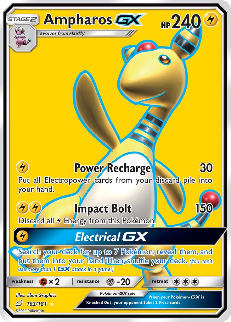 Ampharos-GX - 163 - Team Up