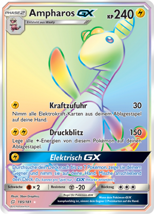 Ampharos-GX - 185 - Teams sind Trumpf