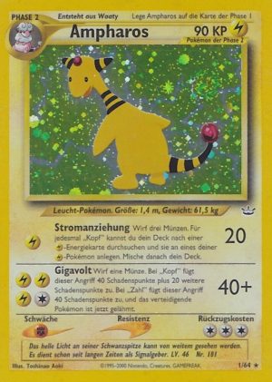 Ampharos - 1 - Neo Revelation
