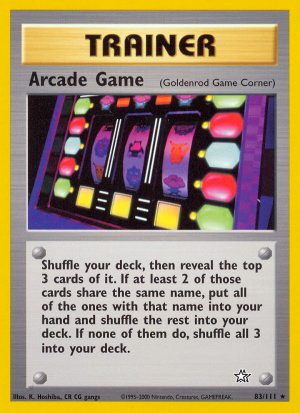 Arcade Game - Neo Genesis - Unlimited|Arcade Game - Neo Genesis - First Edition