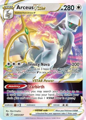 Arceus VSTAR-SWSH307-Sword & Shield Promos