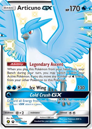 Articuno-GX - SV54 - Celestial Storm