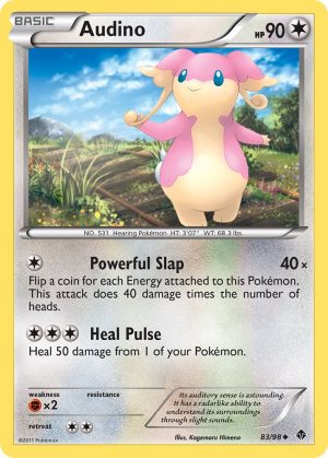 Audino - 83 - Emerging Powers|Audino - 83 - reverse holo - Emerging Powers