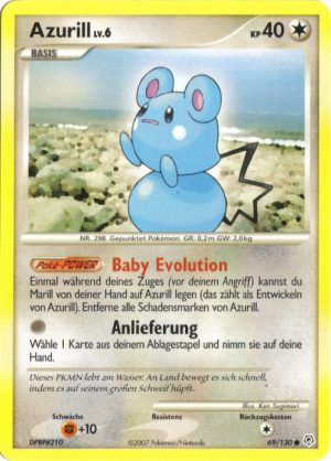 Azurill - 69 - Diamant & Perl