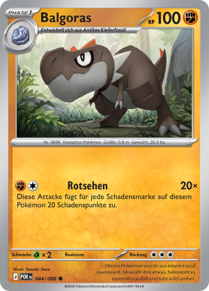 Balgoras-44-Optimale Ordnung