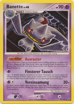 Banette - 19 - Platin