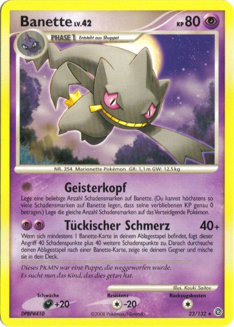 Banette - 23 - Ratselhafte Wunder