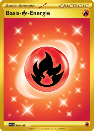 Basis Feuer Energie-230-Obsidianflammen