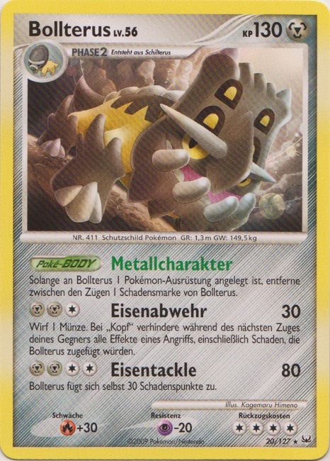 Bastiodon - 20 - Platin