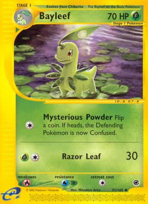Bayleef - Expedition Base set|Bayleef - Expedition Base set - Reverse Holo