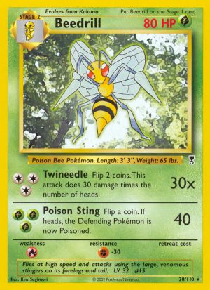 Beedrill - 20 - Legendary Collection|Beedrill - 20/110 - Revers Holo - Legendary Collection