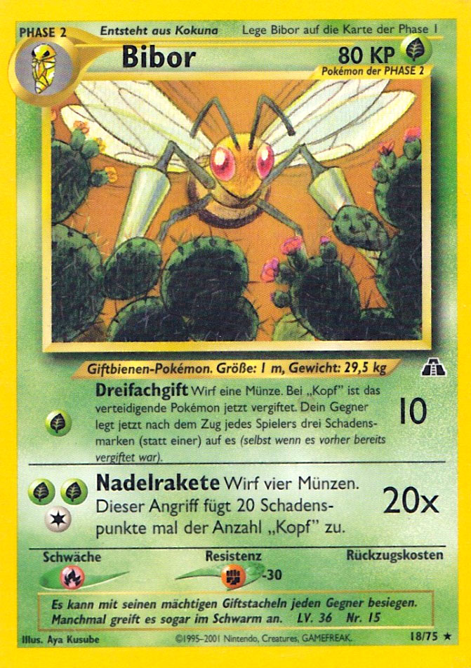 Beedrill - 18 - Neo Entdeckung