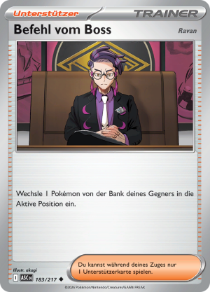 Befehl vom Boss-183-Erhabene Helden