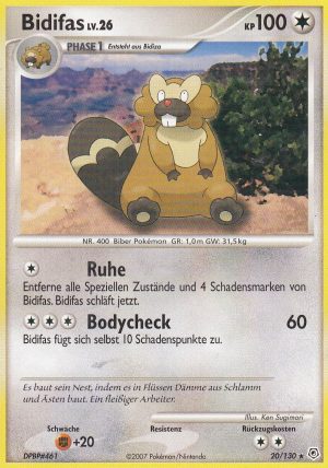 Bibarel - 20 - Diamant & Perl