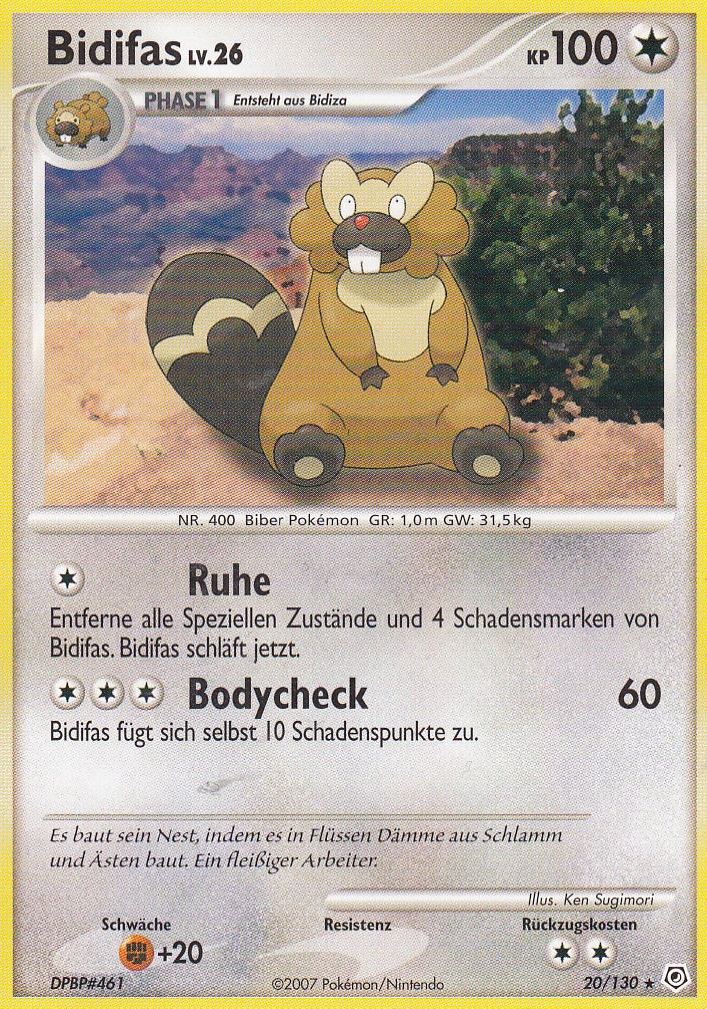 Bibarel - 20 - Diamant & Perl