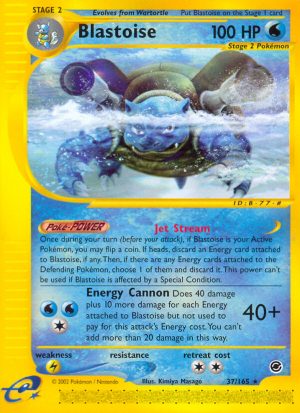 Blastoise - Expedition Base set|Blastoise - Expedition Base set - Reverse Holo