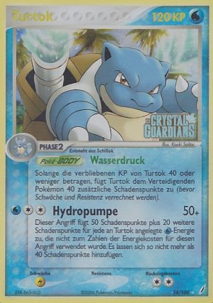 Blastoise - 14 - Crystal Guardians