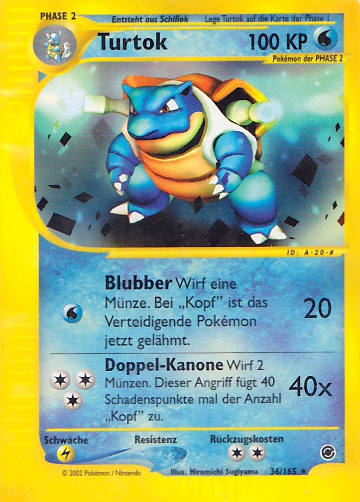 Blastoise - 36 - Expedition