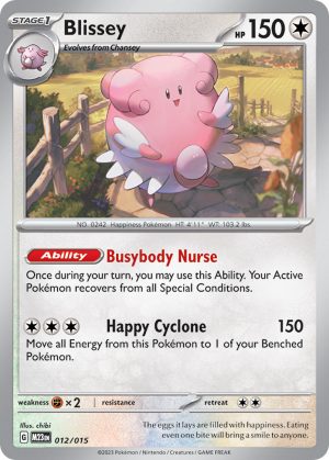 Blissey-012-McDonald's Match Battle 2023