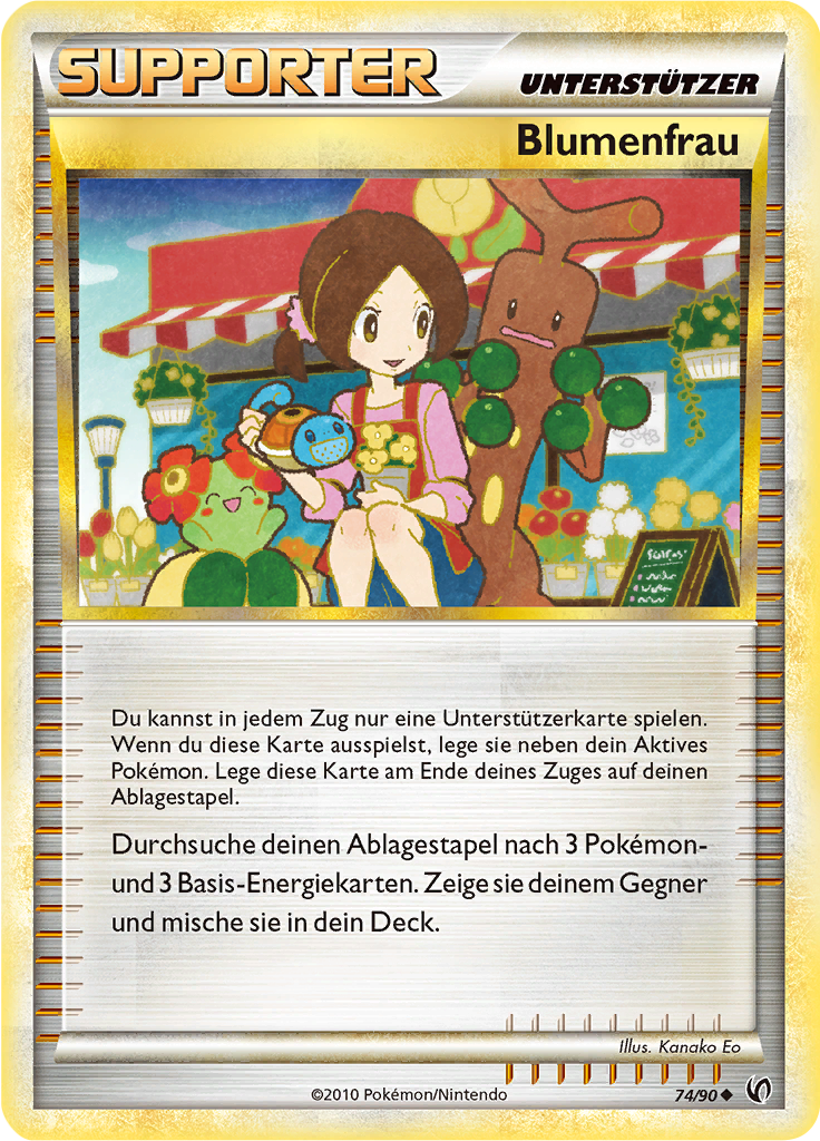 Blumenfrau - 74 - Unerschrocken