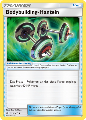 Bodybuilding-Hanteln - 113 - Nacht in Flammen