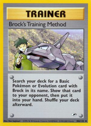 Brock’s Training Method - Gym Heroes - Unlimited|Brock’s Training Method - Gym Heroes - First Edition