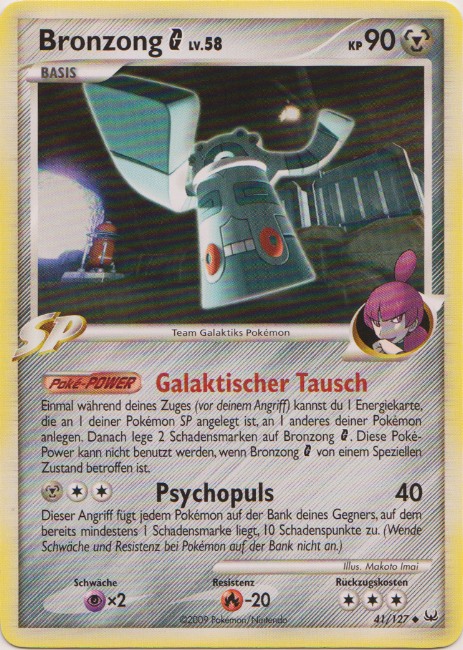 Bronzong G - 41 - Platin